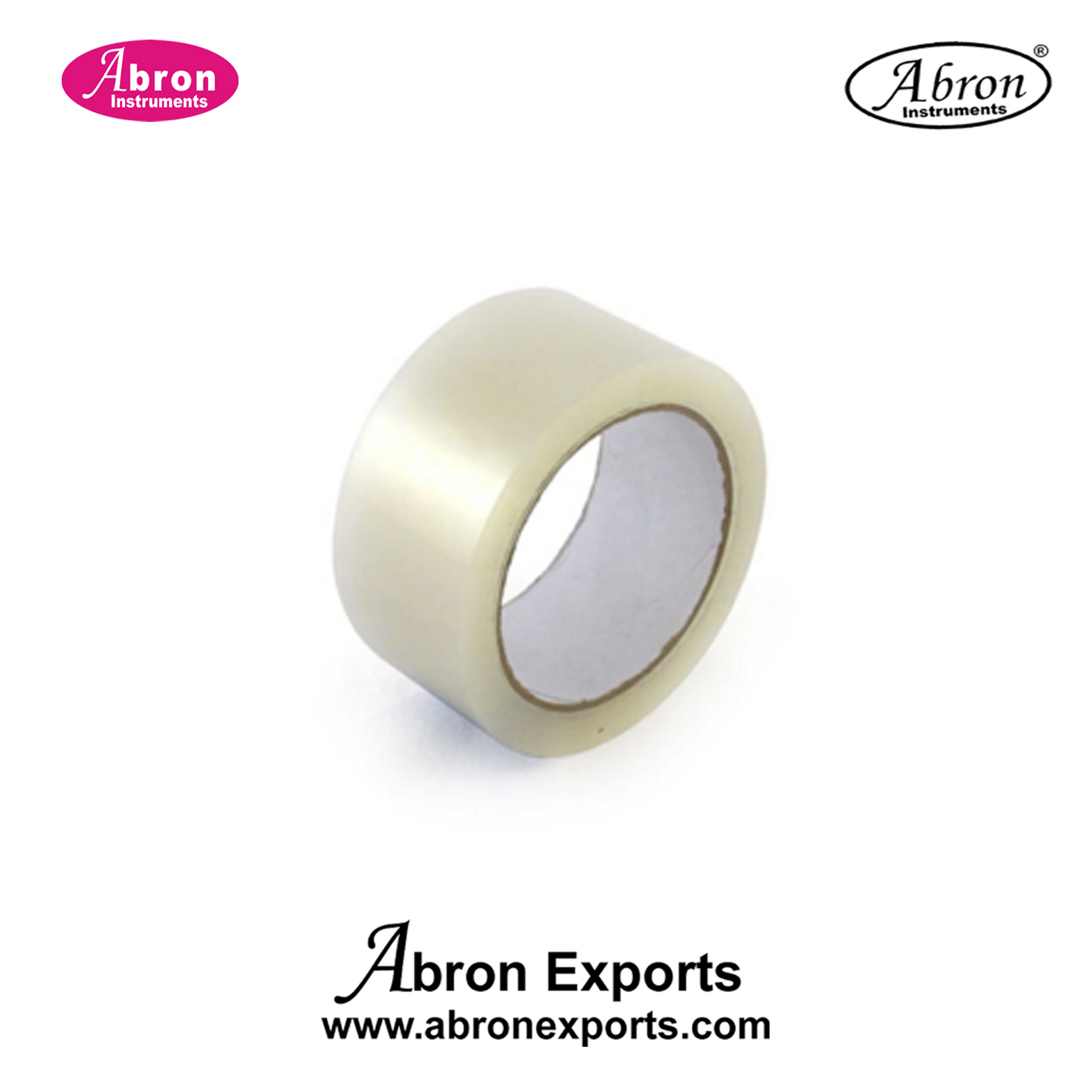 Tape Adhesive Tape Roll 3 Inch 75mm wide Cello Type 12 Tubes x4-48 Rolls Abron AB-553TC3
